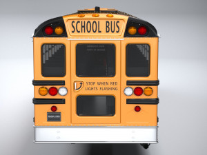 Generic Schoolbus 1980 Modelo 3D