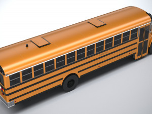 Generic Schoolbus 1980 Modelo 3D