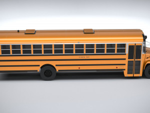 Generic Schoolbus 1980 Modelo 3D
