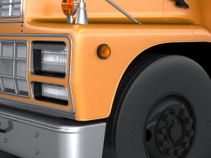 Generic Schoolbus 1980 Modelo 3D