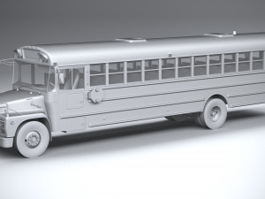 Generic Schoolbus 1980 Modelo 3D