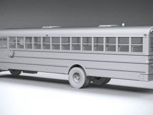 Generic Schoolbus 1980 Modelo 3D