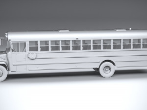Generic Schoolbus 1980 Modelo 3D