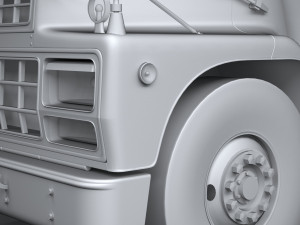 Generic Schoolbus 1980 Modelo 3D