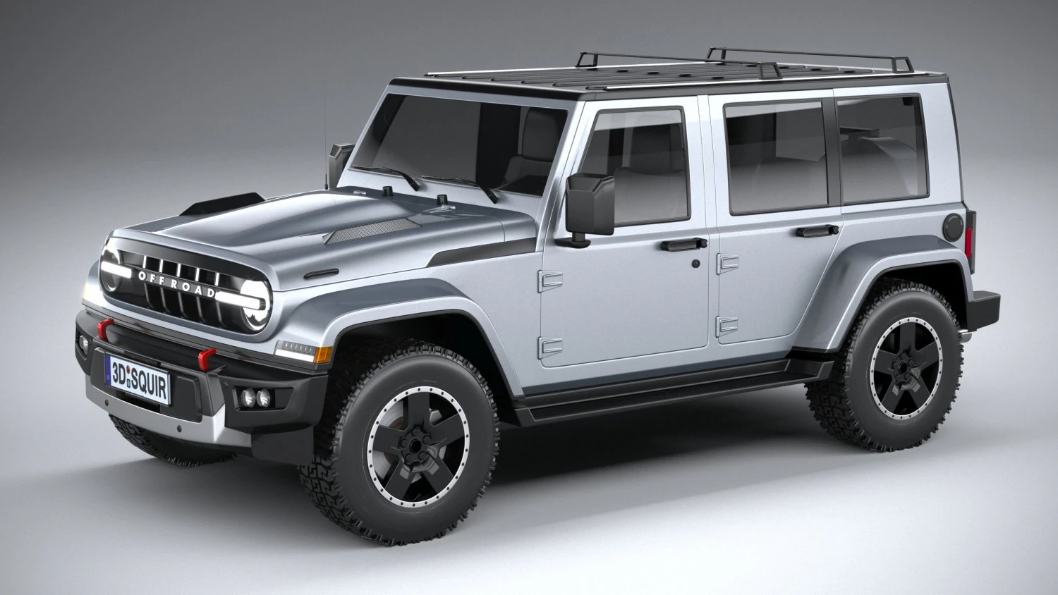 Wrangler Gen&eacute;rico 2022 Modelo 3D .c4d .max .obj .3ds .fbx .stl .blend 