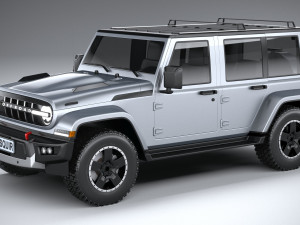 Generic Wrangler 2022 3D Model