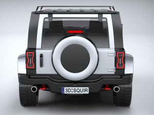 Generic Wrangler 2022 3D Model