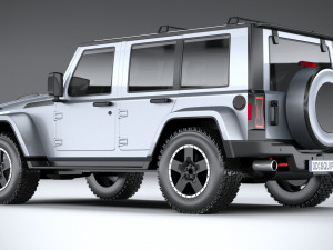 Generic Wrangler 2022 3D Model