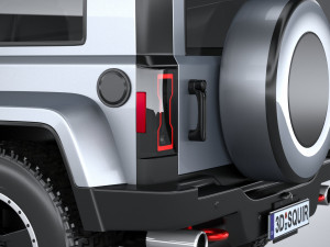 Generic Wrangler 2022 3D Model