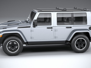 Generic Wrangler 2022 3D Model