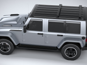Generic Wrangler 2022 3D Model