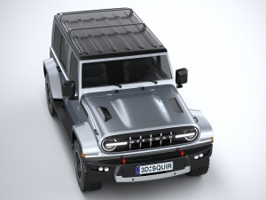 Generic Wrangler 2022 3D Model