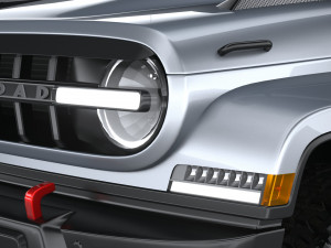 Generic Wrangler 2022 3D Model