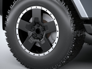 Generic Wrangler 2022 3D Model