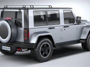 Generic Wrangler 2022 3D Model