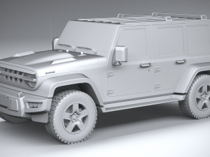 Generic Wrangler 2022 3D Model