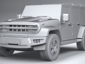 Generic Wrangler 2022 3D Model