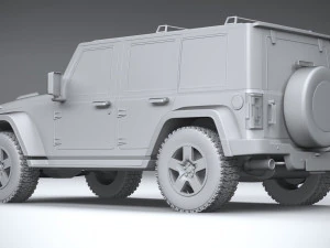 Wrangler Gen&eacute;rico 2022 Modelo 3D