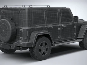 Wrangler Gen&eacute;rico 2022 Modelo 3D