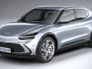 Genesis GV60 2022 3D Model