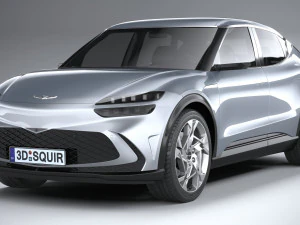 Genesis GV60 2022 3D Model
