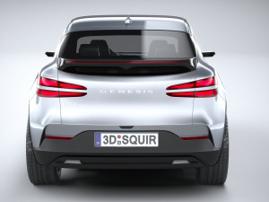 Genesis GV60 2022 Model 3D