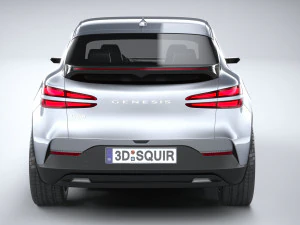 Genesis GV60 2022 3D Model