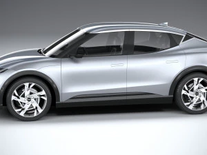 Genesis GV60 2022 3D Model
