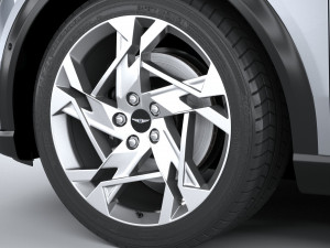 Genesis GV60 2022 Model 3D