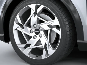 Genesis GV60 2022 3D Model