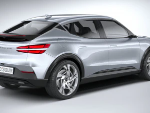 Genesis GV60 2022 3D Model
