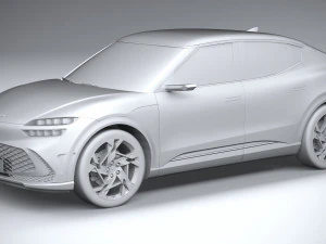 Genesis GV60 2022 3D Model