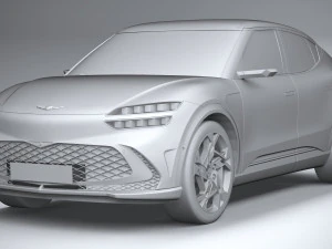 Genesis GV60 2022 3D Model
