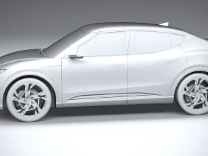 Genesis GV60 2022 3D Model