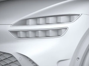 Genesis GV60 2022 3D Model