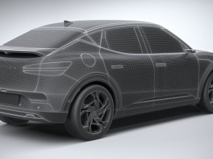 Genesis GV60 2022 Model 3D