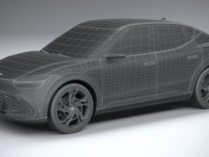 Genesis GV60 2022 3D Model
