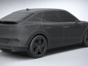 Genesis GV60 2022 3D Model