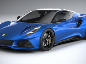Lotus Emira 2023 Lowpoly Modelo 3D