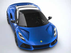 Lotus Emira 2023 Lowpoly 3D Model
