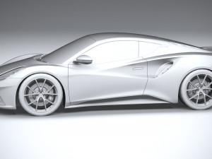 Lotus Emira 2023 Lowpoly Modelo 3D