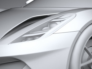 Lotus Emira 2023 Lowpoly Modelo 3D