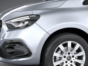 Mercedes-Benz Citan Tourer 2022 3Dモデル