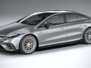 Mercedes-Benz EQS 53 AMG 2022 3D 模型