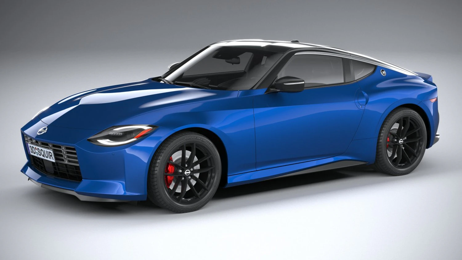 Nissan Z 2023 3D Model .c4d .max .obj .3ds .fbx .stl .blend 