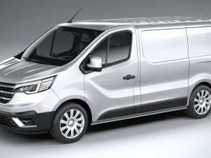 Renault Trafic Van L1H1 2021 Modelo 3D