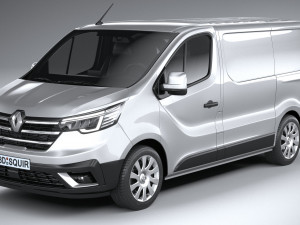 Renault Trafic Van L1H1 2021 3D मॉडल