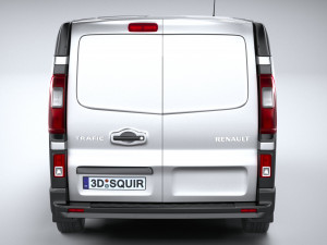 Renault Trafic Van L1H1 2021 3D मॉडल