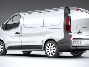 Renault Trafic Van L1H1 2021 3D मॉडल