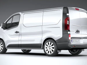Renault Trafic Van L1H1 2021 3D Model